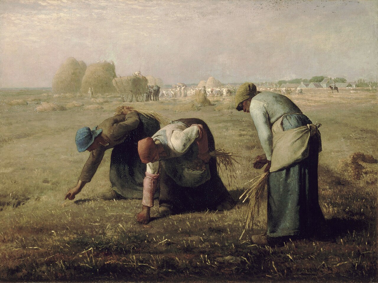 Des glaneuses, Jean-François Millet, 1857