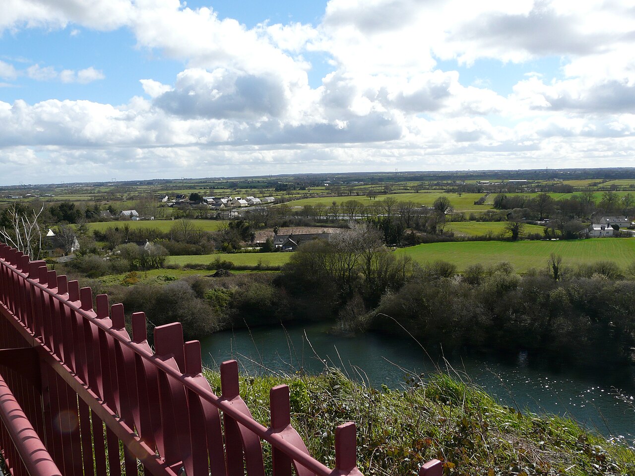 Panorama depuis le Mont-Juillet aux Touches